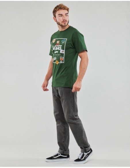 Vans MN CLASSIC PRINT BOX Green-VN0A5E7YCBP