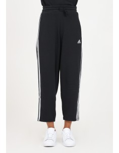 adidas Essentials 3-Stripes Open Hem Fleece Pants -... 2