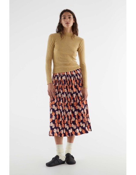 Compania Fantastica Printed Skirt-33C/41008