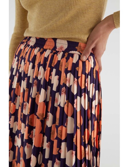 Compania Fantastica Printed Skirt-33C/41008