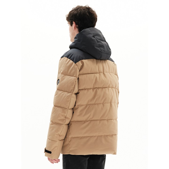 Emerson Ανδρικό Μπουφάν BEIGE/EBONY - 222.EM10.15