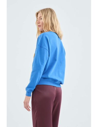 Compania Fantastica Blue Sweatshirt-...