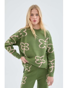 Compania Fantastica Floral Pullover-33C/10309 2