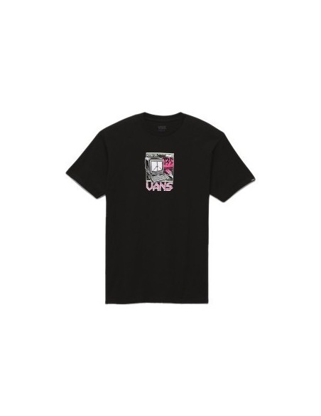 Throwback Peace Machine T-Shirt-VN0008T9BLK