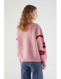 Compania Fantastica Jacquard knit sweater-34C/10284 2