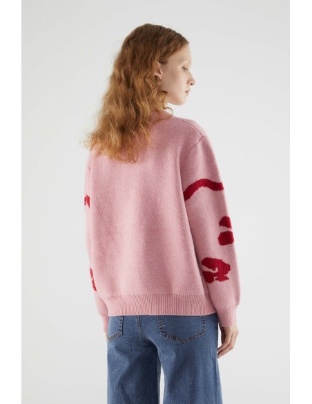 Compania Fantastica Jacquard knit sweater-34C/10284