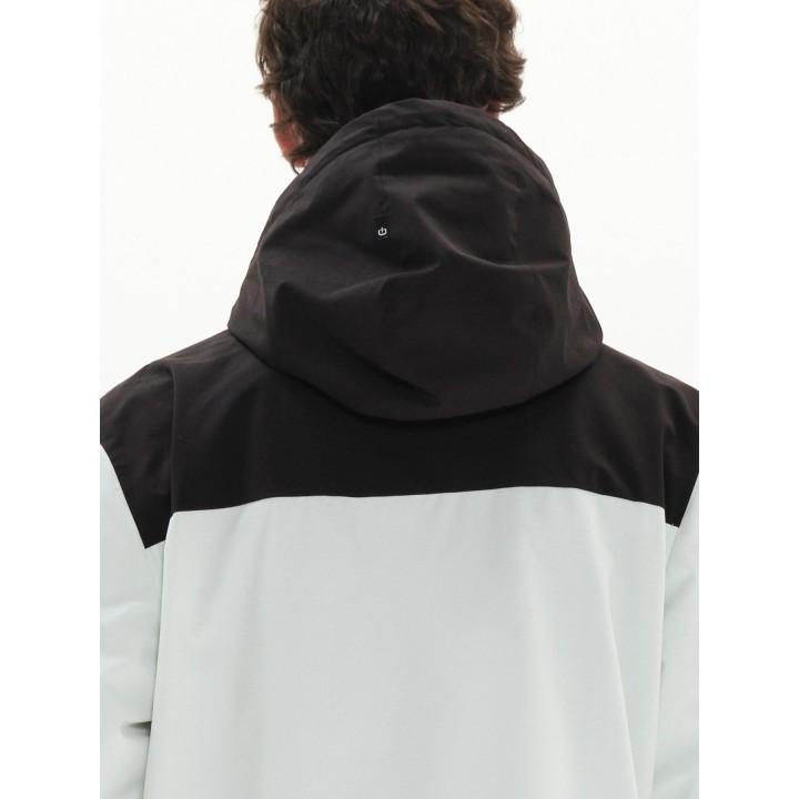 Emerson Ανδρικό Μπουφάν ICE WHITE/BLACK - 222.EM10.26
