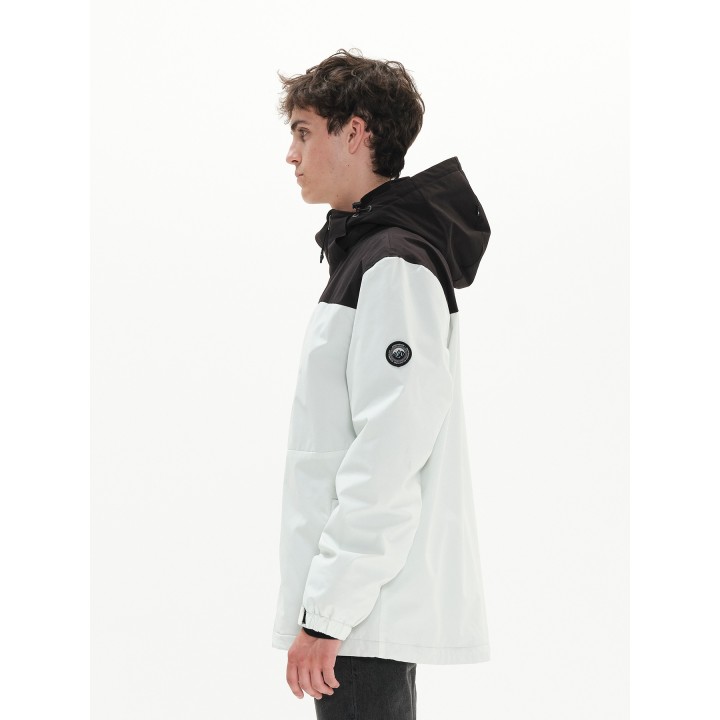 Emerson Ανδρικό Μπουφάν ICE WHITE/BLACK - 222.EM10.26