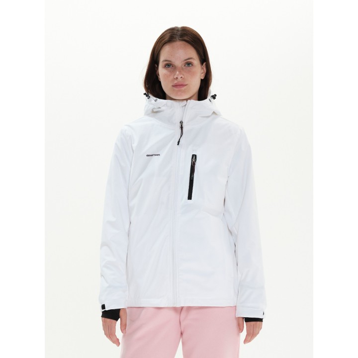 Emerson Γυναικείο Μπουφάν WHITE - 222.EW10.31