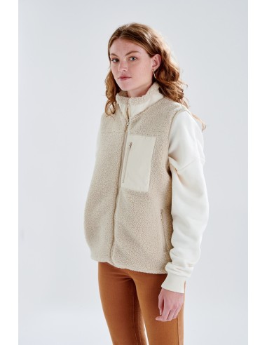 24COLOURS Vest In Teddy Look-90416a