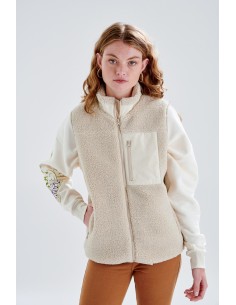 24COLOURS Vest In Teddy Look-90416a