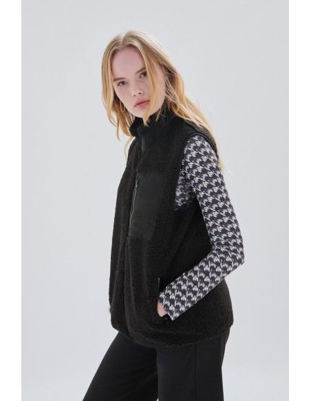 24 Colours  Sherpa Αμάνικο-90416b