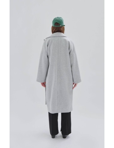 24 Colours Μακρύ Oversized Γκρι...