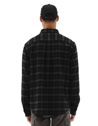 Emerson Overshirt Black Grey-232.EM60.60