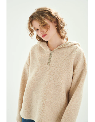 24COLOURS Fleece Πουλόβερ Με...