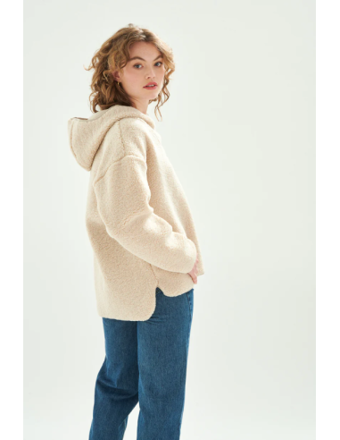 24COLOURS Fleece Πουλόβερ Με...