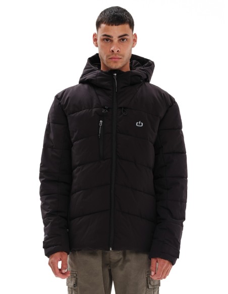 EMERSON ΜΠΟΥΦΑΝ PUFFER ΜΕ ΚΟΥΚΟΥΛΑ BLACK - 232.EM10.15
