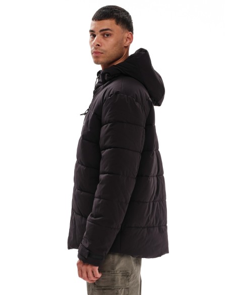 EMERSON ΜΠΟΥΦΑΝ PUFFER ΜΕ ΚΟΥΚΟΥΛΑ BLACK - 232.EM10.15