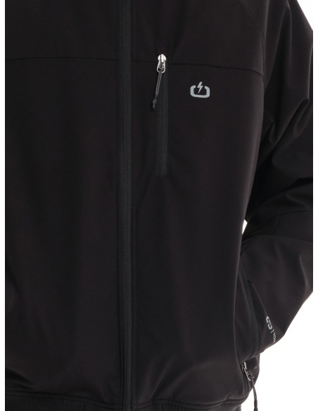 EMERSON ΜΠΟΥΦΑΝ BOMBER ΡΑΓΚΛΑΝ ΜΕ ΚΟΥΚΟΥΛΑ BLACK - 232.EM10.19