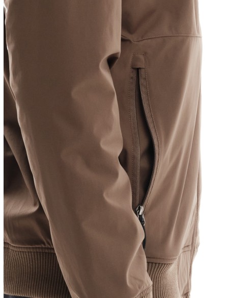 EMERSON ΜΠΟΥΦΑΝ BOMBER ΜΕ ΚΟΥΚΟΥΛΑ CAMEL/BLACK- 232.EM10.37