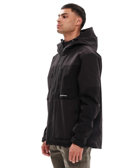 EMERSON ΜΠΟΥΦΑΝ ΜΕ ΚΟΥΚΟΥΛΑ BLACK/BLACK - 232.EM10.73