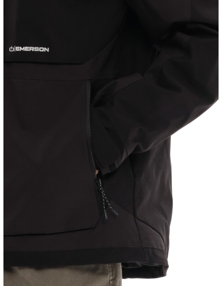 EMERSON ΜΠΟΥΦΑΝ ΜΕ ΚΟΥΚΟΥΛΑ BLACK/BLACK - 232.EM10.73