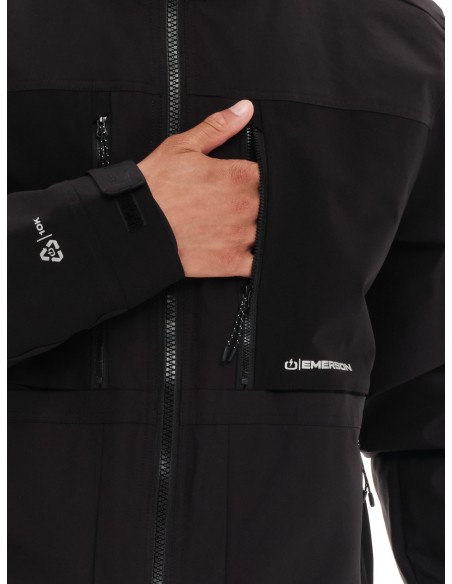 EMERSON ΜΠΟΥΦΑΝ ΜΕ ΚΟΥΚΟΥΛΑ BLACK/BLACK - 232.EM10.73