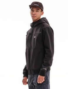 EMERSON ΜΠΟΥΦΑΝ BONDED BOMBER ΜΕ ΚΟΥΚΟΥΛΑ BLACK-... 2