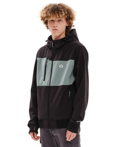 EMERSON ΜΠΟΥΦΑΝ BONDED BOMBER ΜΕ ΚΟΥΚΟΥΛΑ BLACK/PINE-... 2