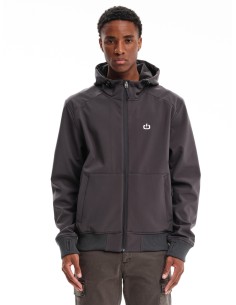 EMERSON ΜΠΟΥΦΑΝ BONDED BOMBER ΜΕ ΚΟΥΚΟΥΛΑ D.GREY-...