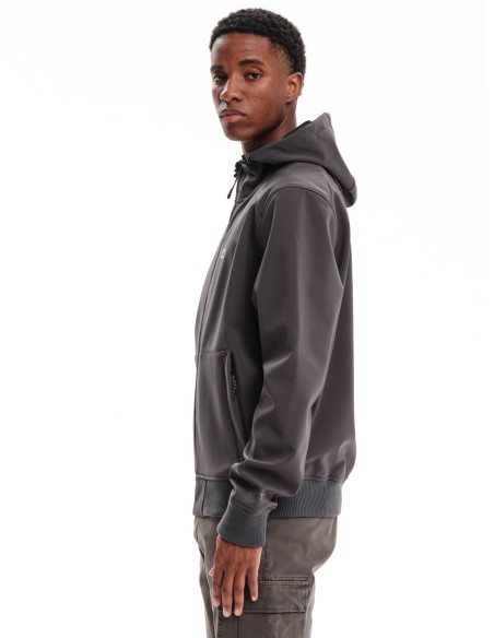 EMERSON ΜΠΟΥΦΑΝ BONDED BOMBER ΜΕ ΚΟΥΚΟΥΛΑ D.GREY-  232.EM11.78