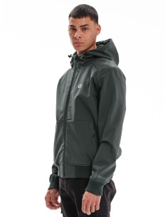 EMERSON ΜΠΟΥΦΑΝ BONDED BOMBER ΜΕ ΚΟΥΚΟΥΛΑ DARK GREEN-... 2