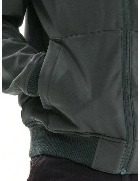 EMERSON ΜΠΟΥΦΑΝ BONDED BOMBER ΜΕ ΚΟΥΚΟΥΛΑ DARK GREEN-  232.EM11.78