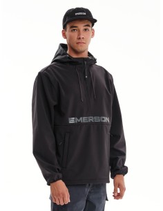 EMERSON ΜΠΟΥΦΑΝ BONDED ΜΕ ΚΟΥΚΟΥΛΑ BLACK/GREY-  232.EM11.99 2