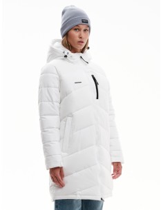 EMERSON ΜΑΚΡΥ ΜΠΟΥΦΑΝ PUFFER ΜΕ ΚΟΥΚΟΥΛΑ WHITE-232.EW10.44 2