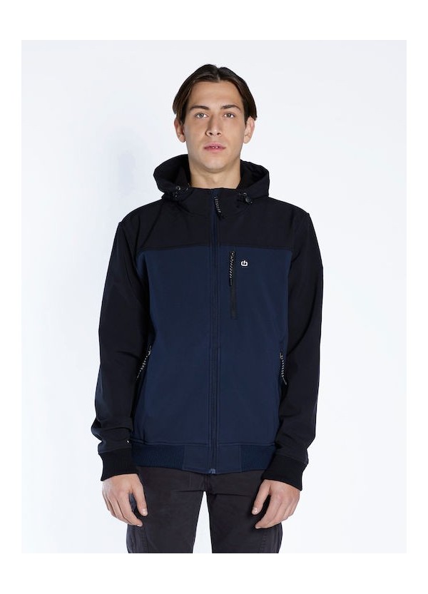 Emerson Ανδρικό Μπουφάν NAVY BLUE/BLACK - 222.EM11.50