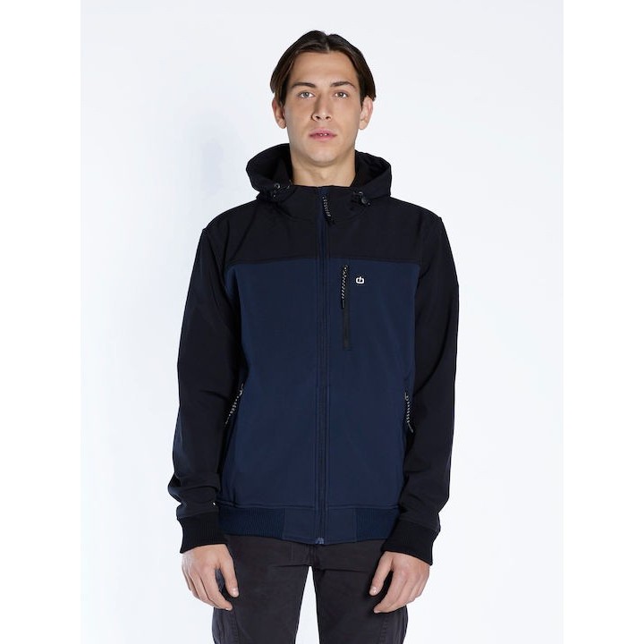 Emerson Ανδρικό Μπουφάν NAVY BLUE/BLACK - 222.EM11.50