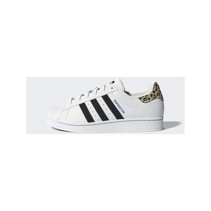 Adidas Originals Superstar Cloud White / Core Black / Blue - GW4062