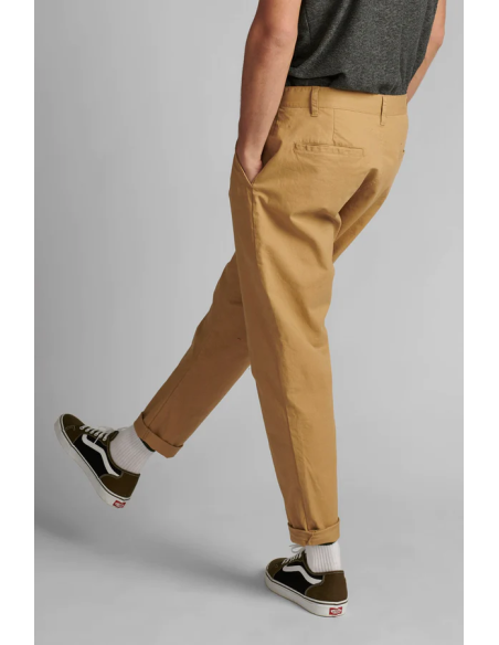 ANERKJENDT COTTON PLEAT PANT INCENSE- 900474