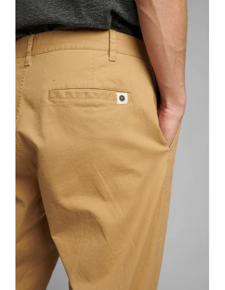 ANERKJENDT COTTON PLEAT PANT INCENSE- 900474