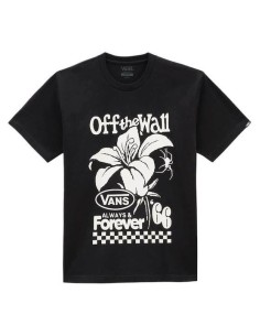 Vans T-Shirts Petal And Pest SS Tee Black-VN000G55BLK1