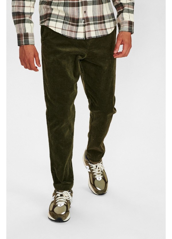 Anerkjendt Akjames Corduroy Pants in Forest Night - 900877-green