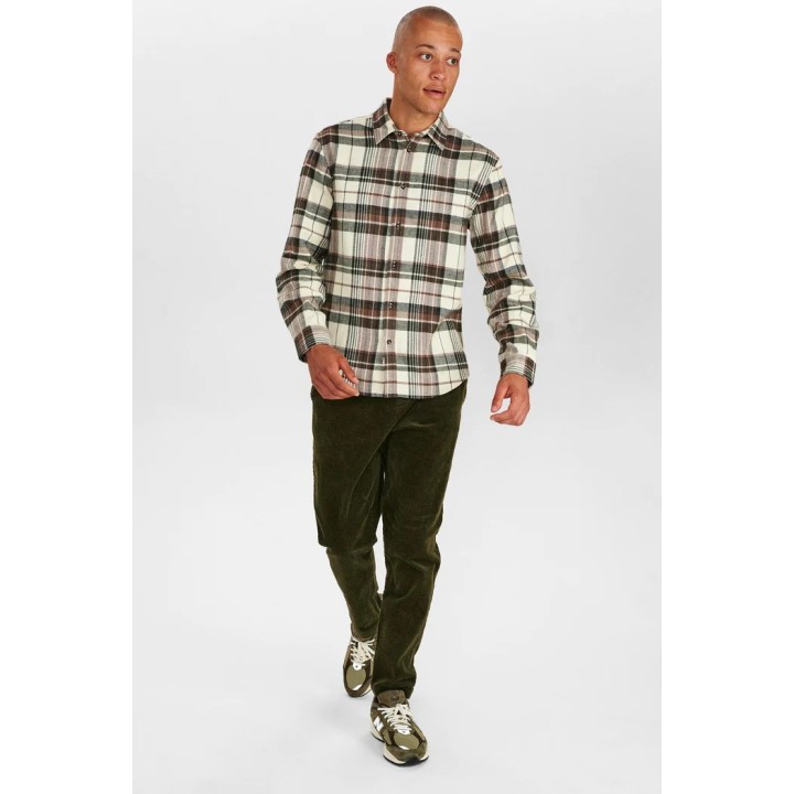 Anerkjendt Akjames Corduroy Pants in Forest Night - 900877-green