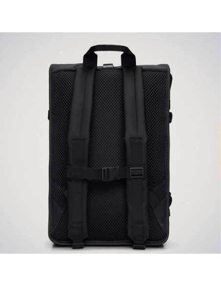 Rains Rolltop Rucksack Contrast W3 Σακίδιο Πλάτης Αδιάβροχο  - 14540-black