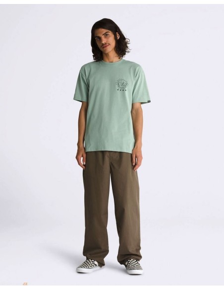 Vans T-Shirts Expand Vision SS Tee Iceberg Green-VN000G4KCJL1