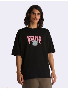 Vans T-Shirts Sunface SS Tee Black-VN000G4RBLK1 2