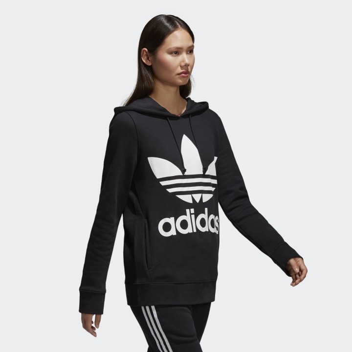Adidas Originals Womens Hoodie 3Foil Black CE2408