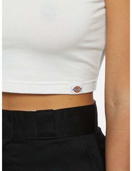 DICKIES T-SHIRT POWERS W WHITE VEST - DK0A4Y8DWHX1