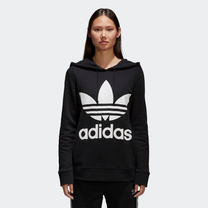 Adidas Originals Womens Hoodie 3Foil Black CE2408