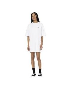 Dickies Mapleton Tee Dress White - Γυναικείο Φόρεμα Λευκό...